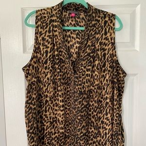 Leopard blouse